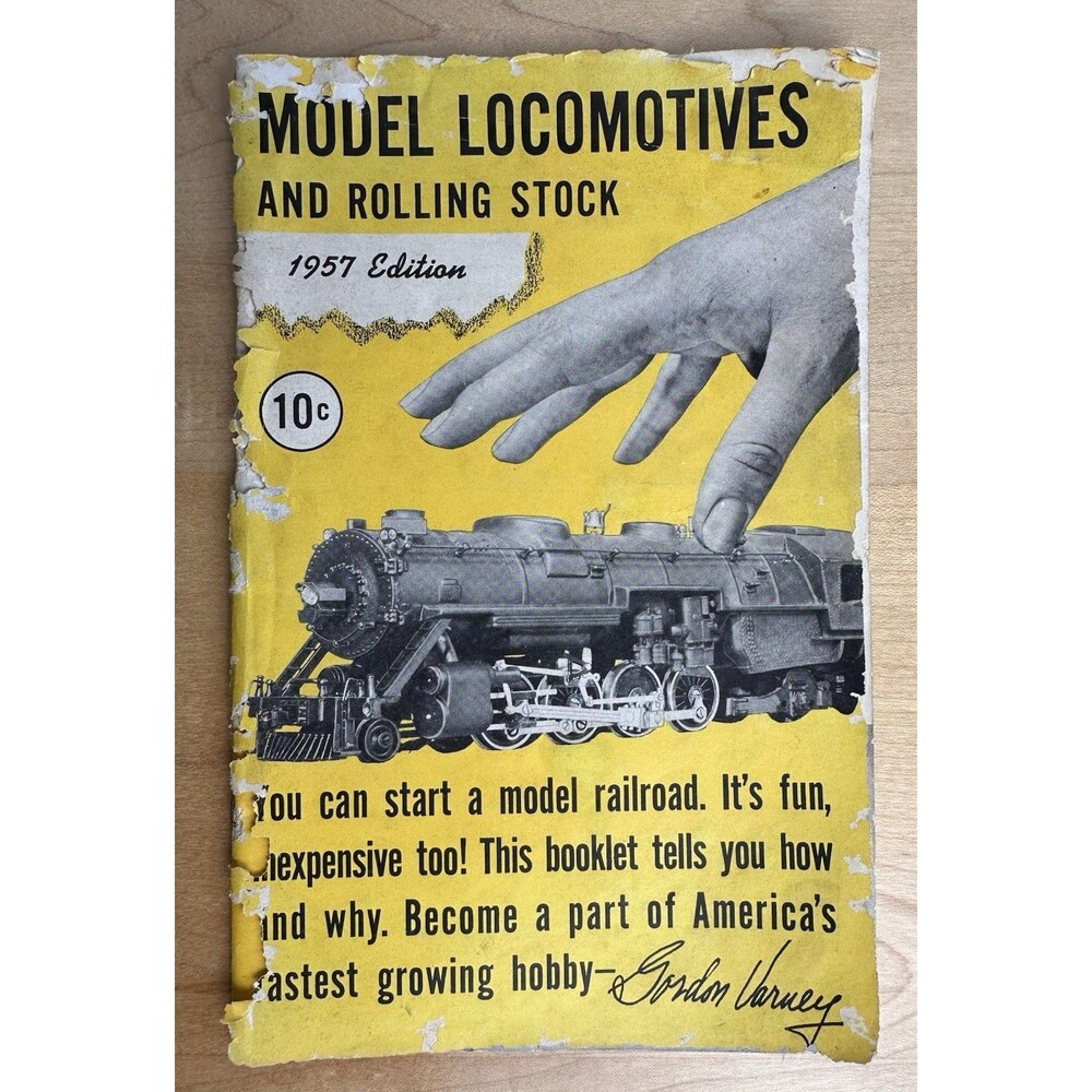 Vintage 1957 Edition Varney Model Locomotives / Rolling Stock Catalog